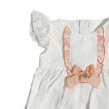 Komplette Bluse mit Lachsculottes für Neugeborene Valentina Bebes KTM12