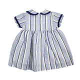 Halbärmliges Kleid aus Baumwolle für Babys, Mädchen, A&J A&J181