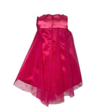 Abito Elegante Smanicato In Rasatello E Tulle Neonata PETIT 2015668