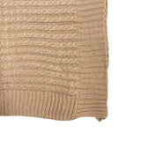 Schaldecke aus Baumwollgarn mit Zöpfen für Neugeborene WEDOBLE V2306306A