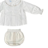 Completo Elegante Con Culotte In Cotone Neonati GRANLEI 181