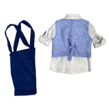 Completo 4 pz Elegante Cerimonia Neonato BUFI B1253A2