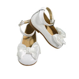 Scarpe Modello Ballerina In Pelle Con Fiocco Bambina PANYNO B3004