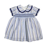 Halbärmliges Kleid aus Baumwolle für Babys, Mädchen, A&J A&J181
