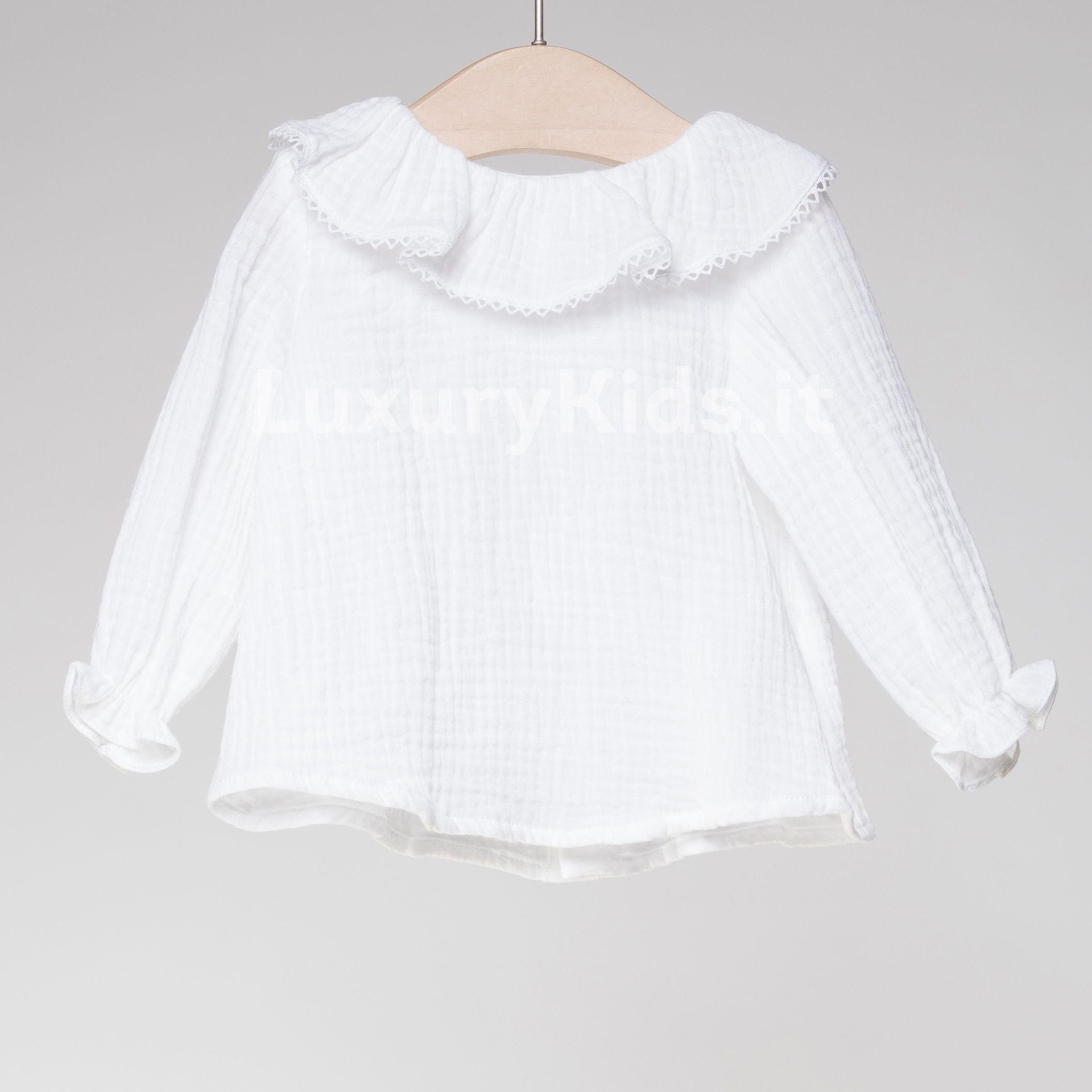 Completo  con culotte Neonata Bianco FINA EJERIQUE O18A1214 - Fina Ejerique - LuxuryKids