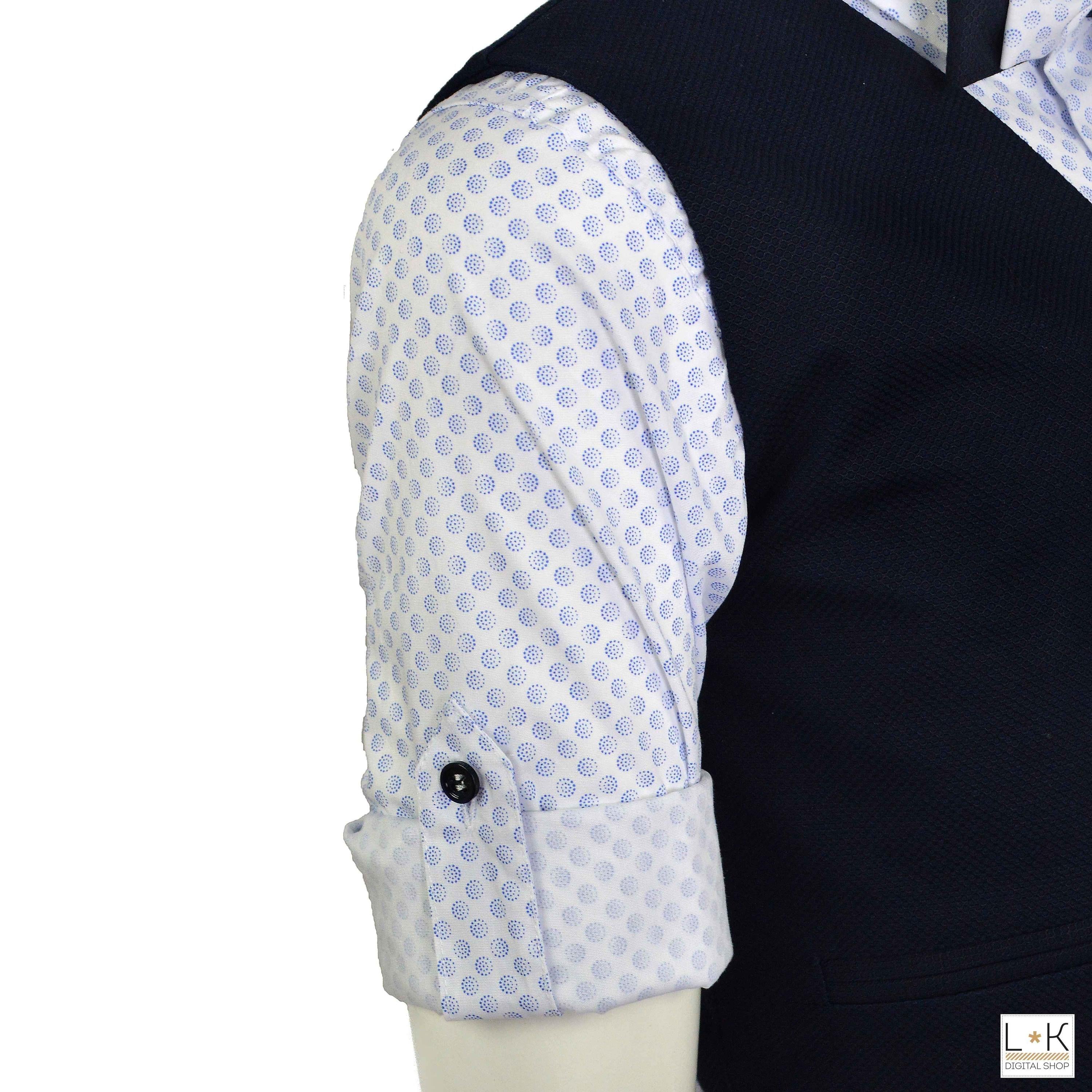 Completo 4 Pezzi Elegante Bambino Blu Bufi M10065Y1 - BUFI - LuxuryKids