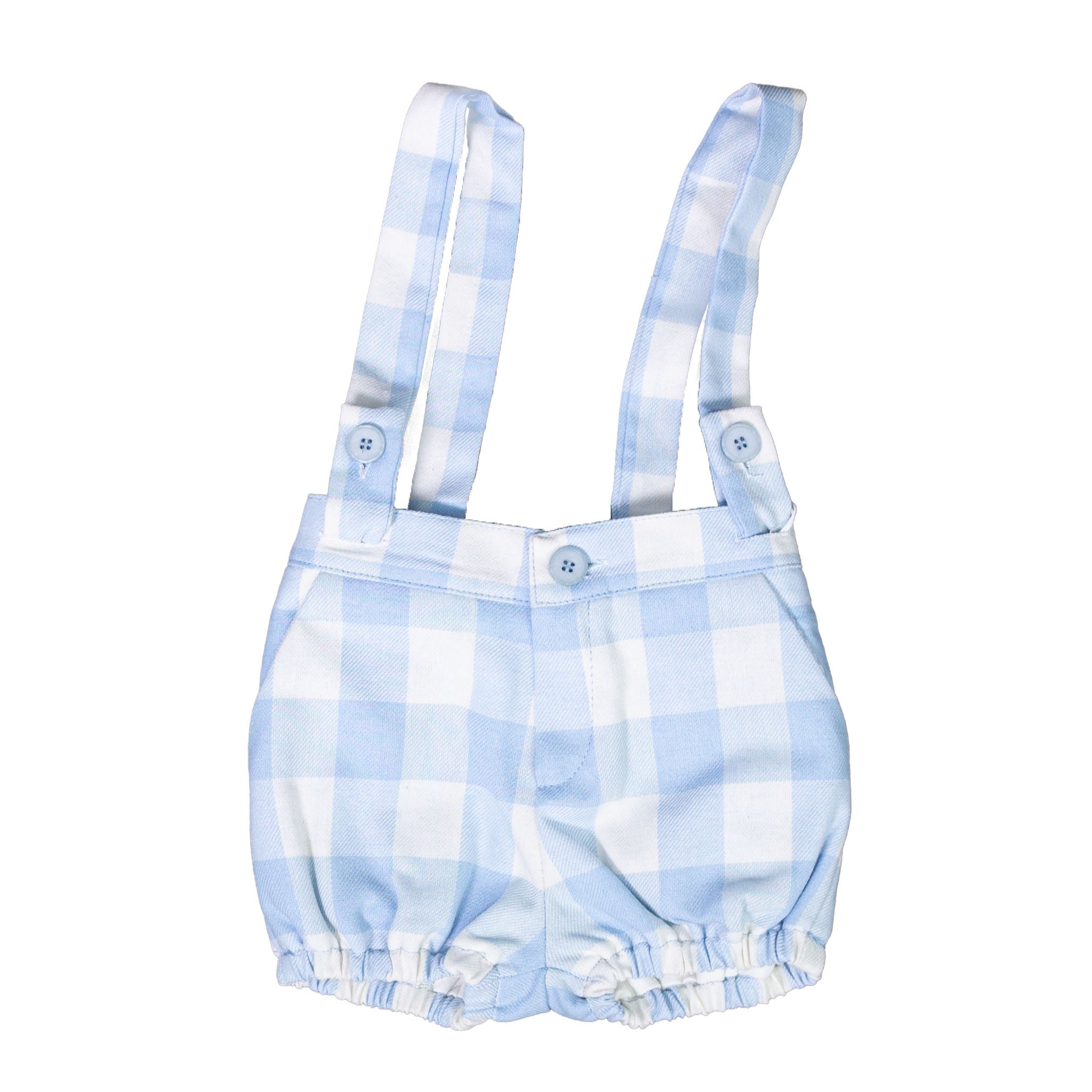 Completo Camicia Body Pagliaccetto Celeste Neonato Manuell&Frank MF2142I - MANUELL&FRANK - LuxuryKids