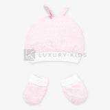 Completo Cappello E Manopole In Cotone Per Neonati Mayoral 9677 - MAYORAL - LuxuryKids