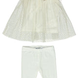 Completo Maxi Maglia con Leggins Neonata Sarabanda U580 - SARABANDA - LuxuryKids
