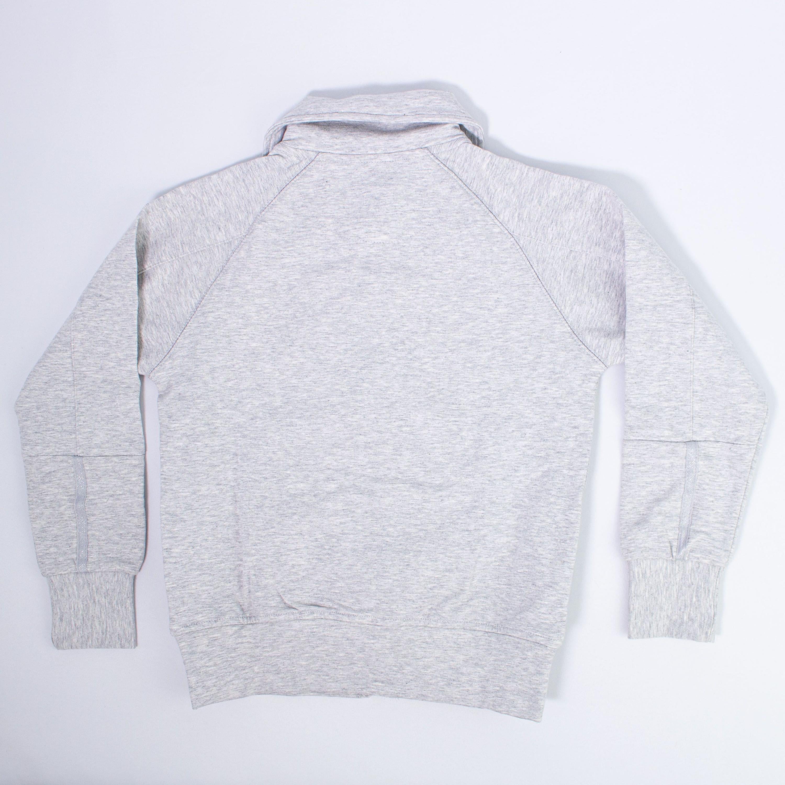 Completo Tuta Caldo Cotone Grigio con Stampe Blu SARABANDA F831 - SARABANDA - LuxuryKids