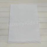 Coperta Imbottita Sfoderabile Bianca-Blu Neonata Ninnaoh E18COP23I - NINNAOH - LuxuryKids