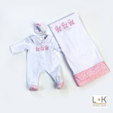 Copertina Cotone Neonata New Life NWFCV540 - NEW LIFE - LuxuryKids