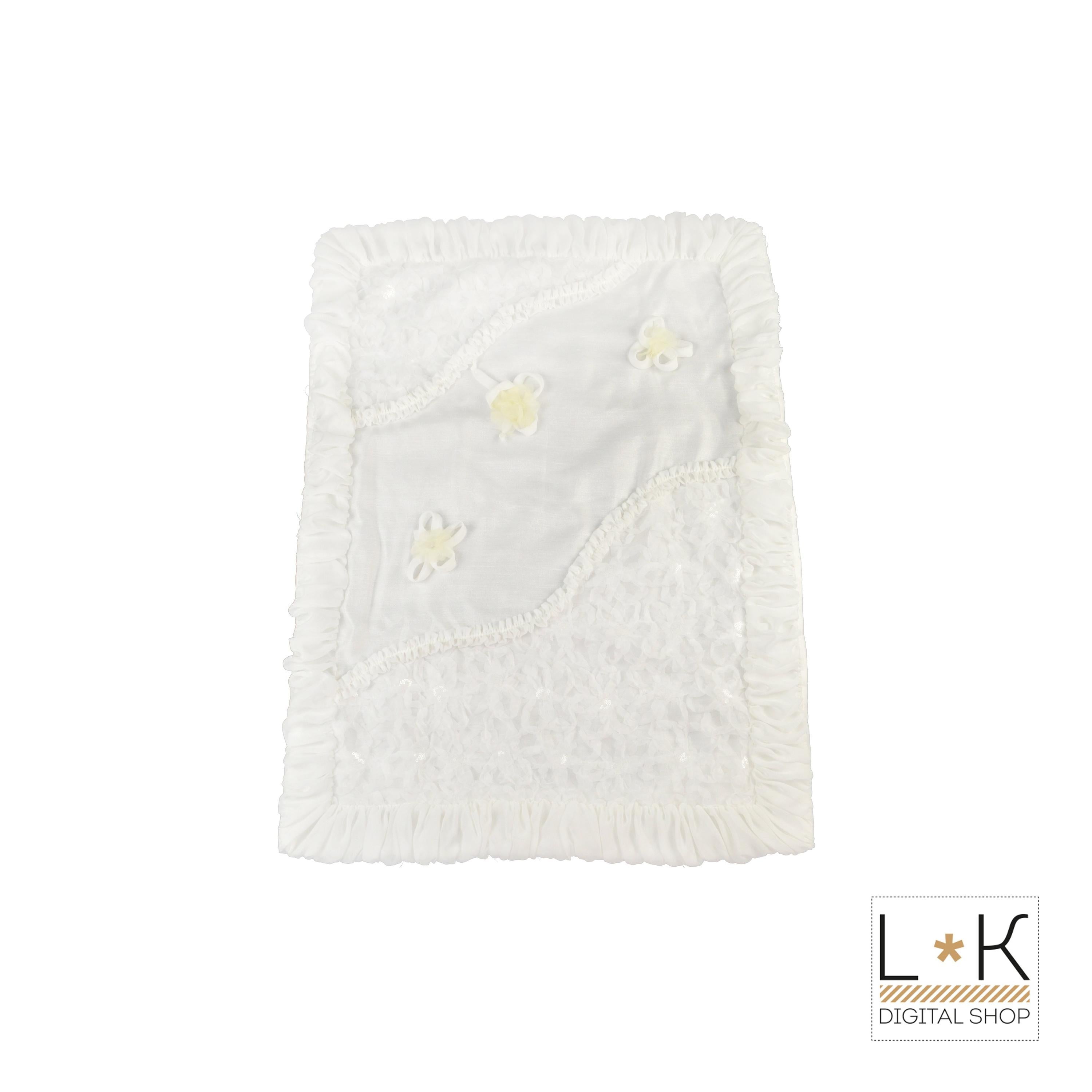 Copertina in Organza Neonata Mon Amour 500 - MON AMOUR - LuxuryKids