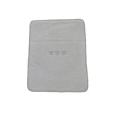 Copertina Sottile In Caldo Cotone Grigia Neonato Ninnaoh I15COP211F - NINNAOH - LuxuryKids