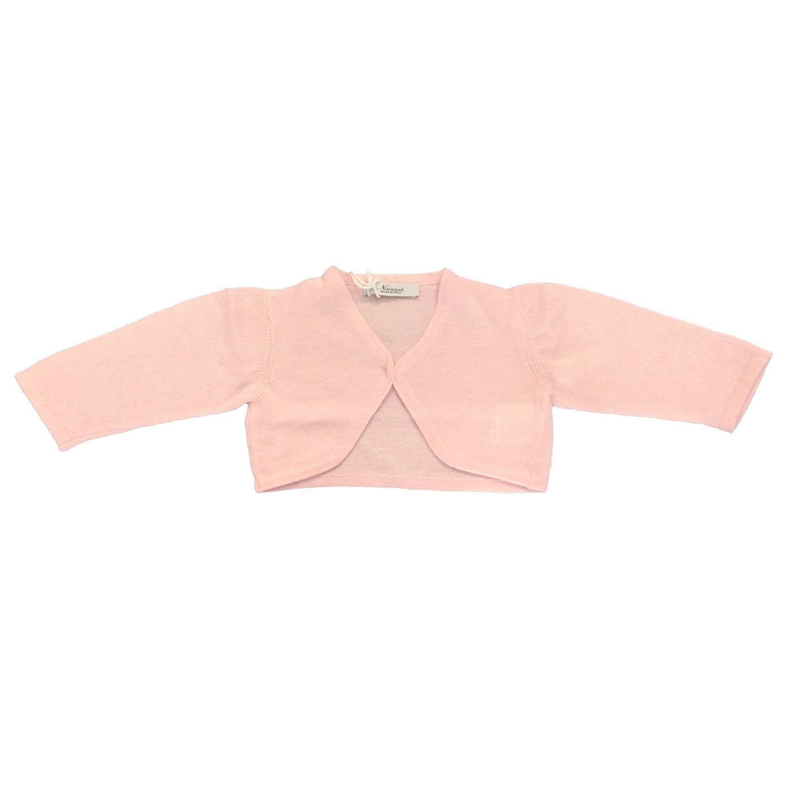 Coprispalle in Misto Lana Rosa Neonata Ninnaoh I1445 - NINNAOH - LuxuryKids