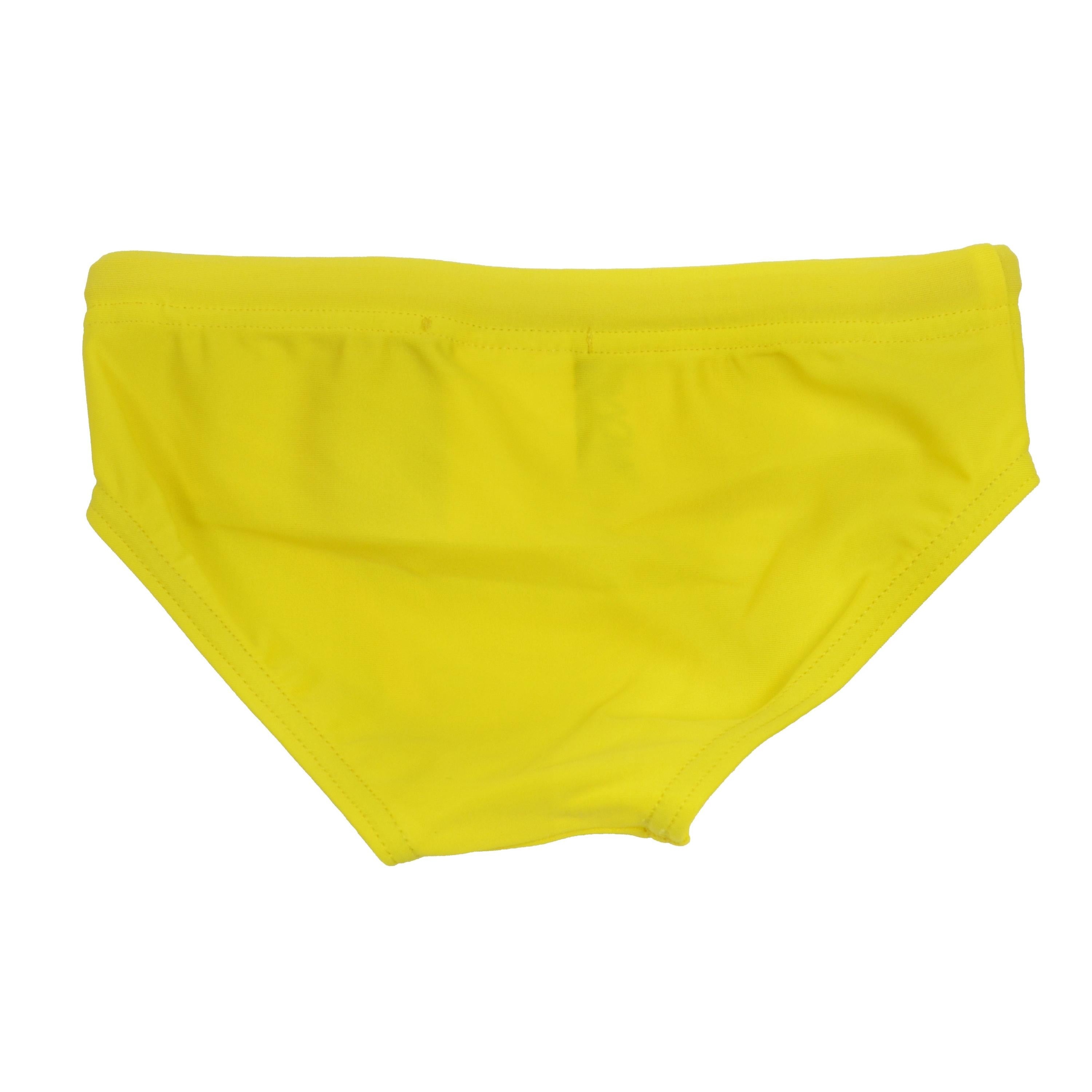 Costume Slip Giallo in Tinta Unita Bambino Move 210 - MOVE - LuxuryKids