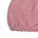 Cuffia in Caldo Cotone Morbida Rosa Per Neonata Paloma de la O ZI8CT21 - PALOMA DE LA O - LuxuryKids
