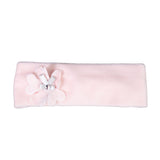 Fascia in ciniglia Rosa neonata La sartoria dei piccoli F658 - LA SARTORIA DEI PICCOLI - LuxuryKids