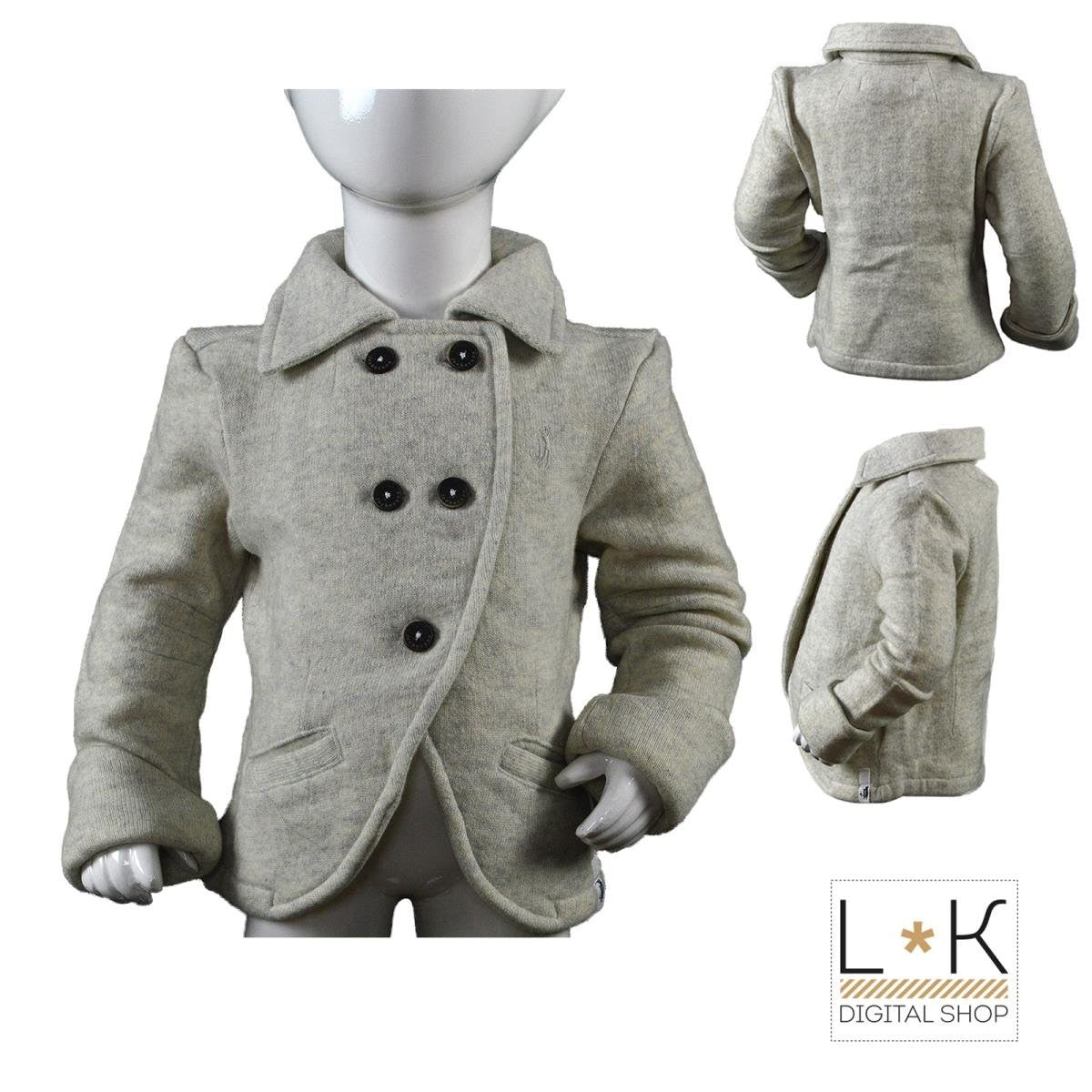 Giacca Doppio Petto Grigia Neonata Jeckerson 6DST61 - JECKERSON - LuxuryKids