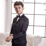 Giacca Tinta Unita Bambino Blu Manuell & Frank M3134 - MANUELL&FRANK - LuxuryKids