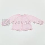 Giacchino Corto Aperto In Filo Di Cotone Con Bottoni Neonata Dr Kid DK126 - DR.KID - LuxuryKids