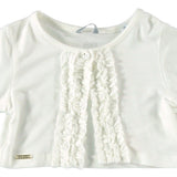 Giacchino Rouches Cotone Bambina Sarabanda U564 - SARABANDA - LuxuryKids