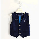 Gilet Elegante In Punto Milano  Bambino Sarabanda J171 - SARABANDA - LuxuryKids