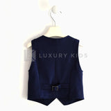 Gilet Elegante In Punto Milano  Bambino Sarabanda J171 - SARABANDA - LuxuryKids
