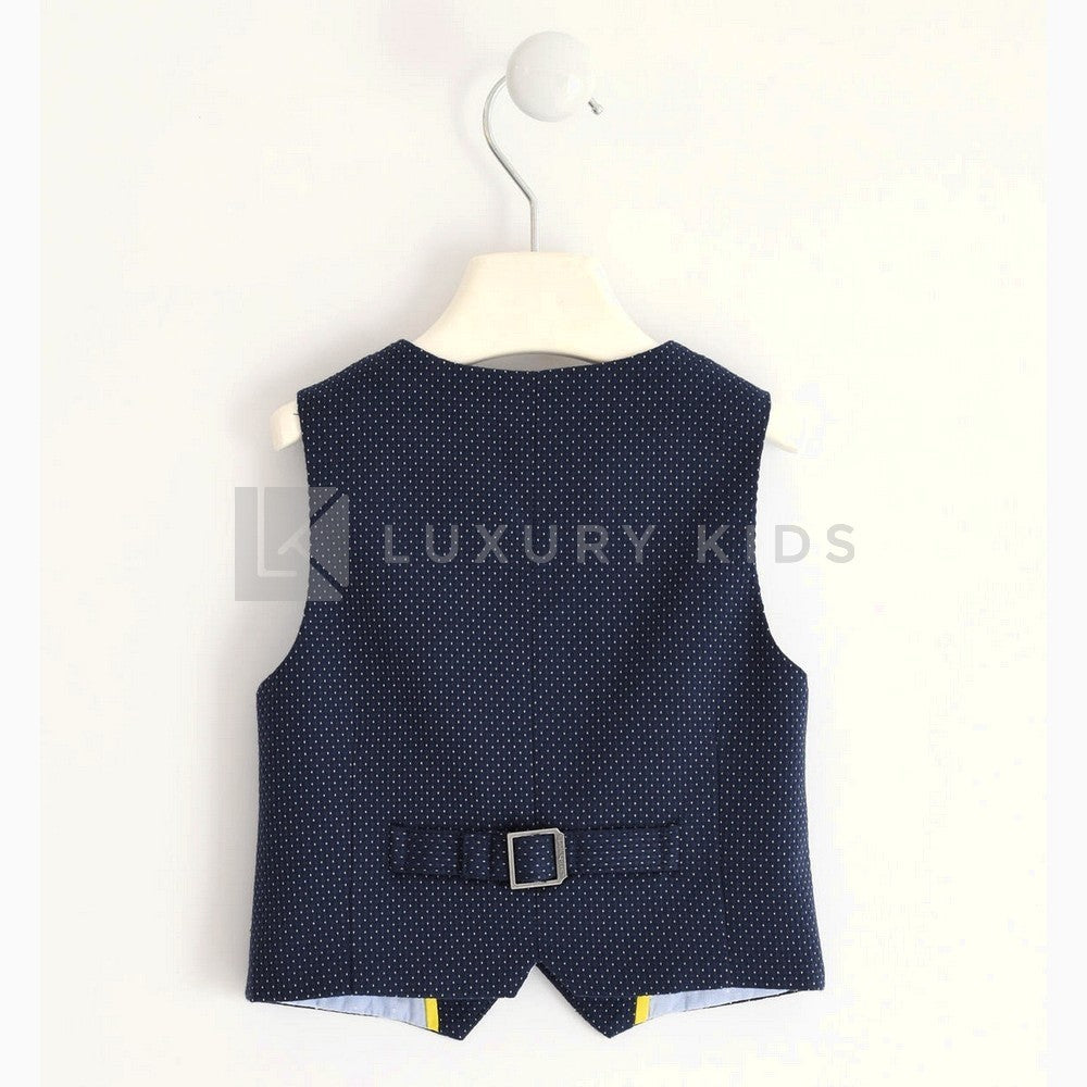 Gilet Micro Fantasia Con Pochette Neonato Sarabanda J172 - SARABANDA - LuxuryKids