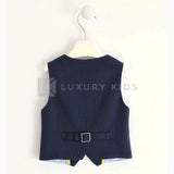 Gilet Micro Fantasia Con Pochette Neonato Sarabanda J172 - SARABANDA - LuxuryKids