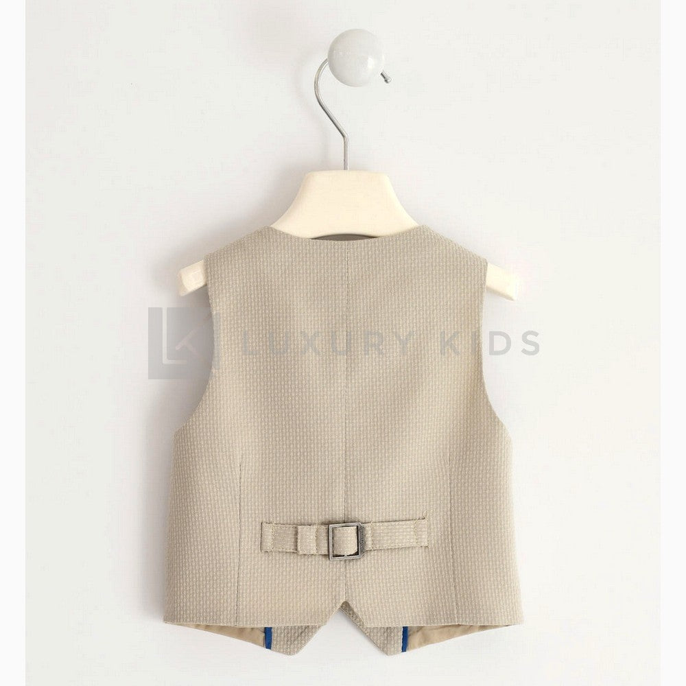 Gilet Micro Fantasia Con Pochette Neonato Sarabanda J172 - SARABANDA - LuxuryKids