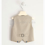 Gilet Micro Fantasia Con Pochette Neonato Sarabanda J172 - SARABANDA - LuxuryKids