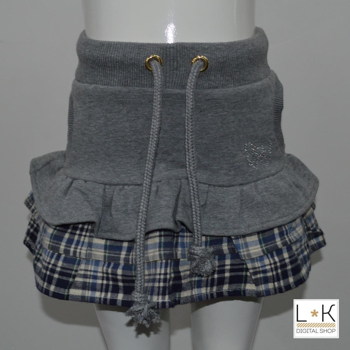 GONNA IN FELPA NEY YORK Bambina FIX DESIGN LY8000-02 - FIX DESIGN - LuxuryKids