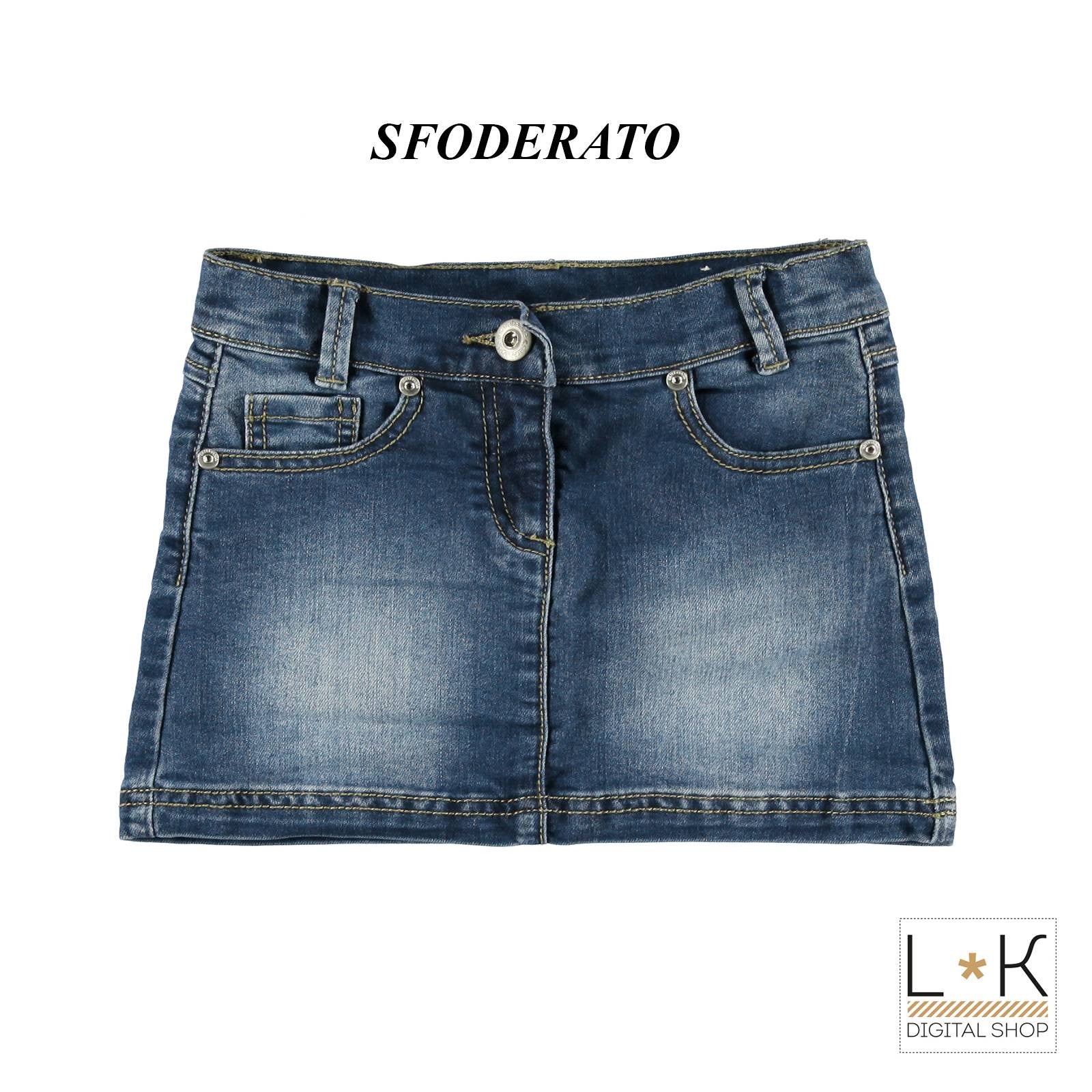 Gonna In Jeans Bambina Sarabanda I864 - SARABANDA - LuxuryKids