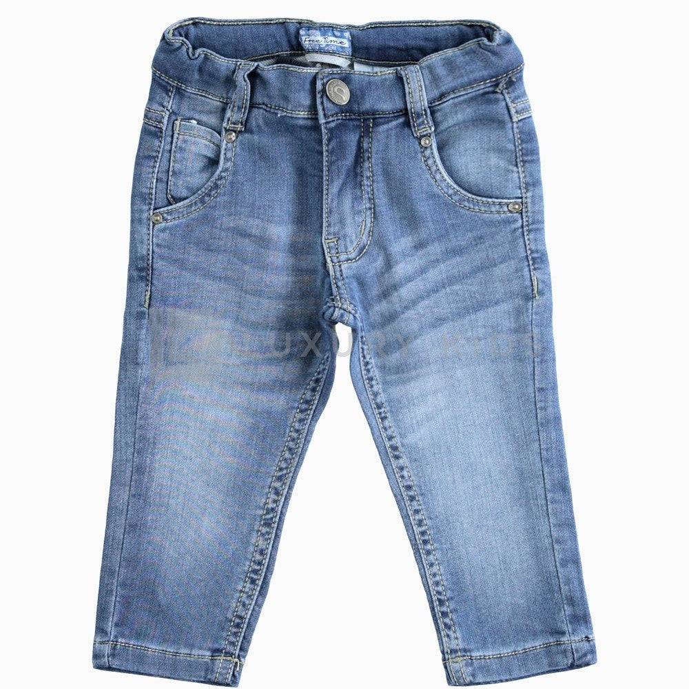 Jeans Morbido Lavaggio Medio Bambino Sarabanda J149 - SARABANDA - LuxuryKids