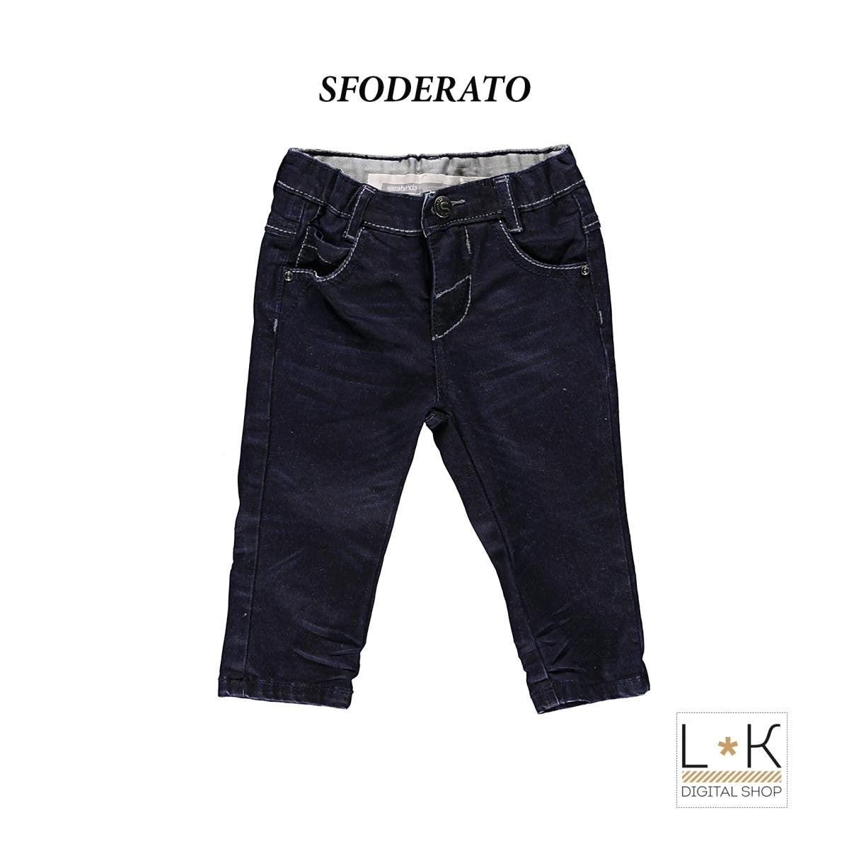 JEANS SLIM 5 TASCHE Bambino SARABANDA H161 - SARABANDA - LuxuryKids