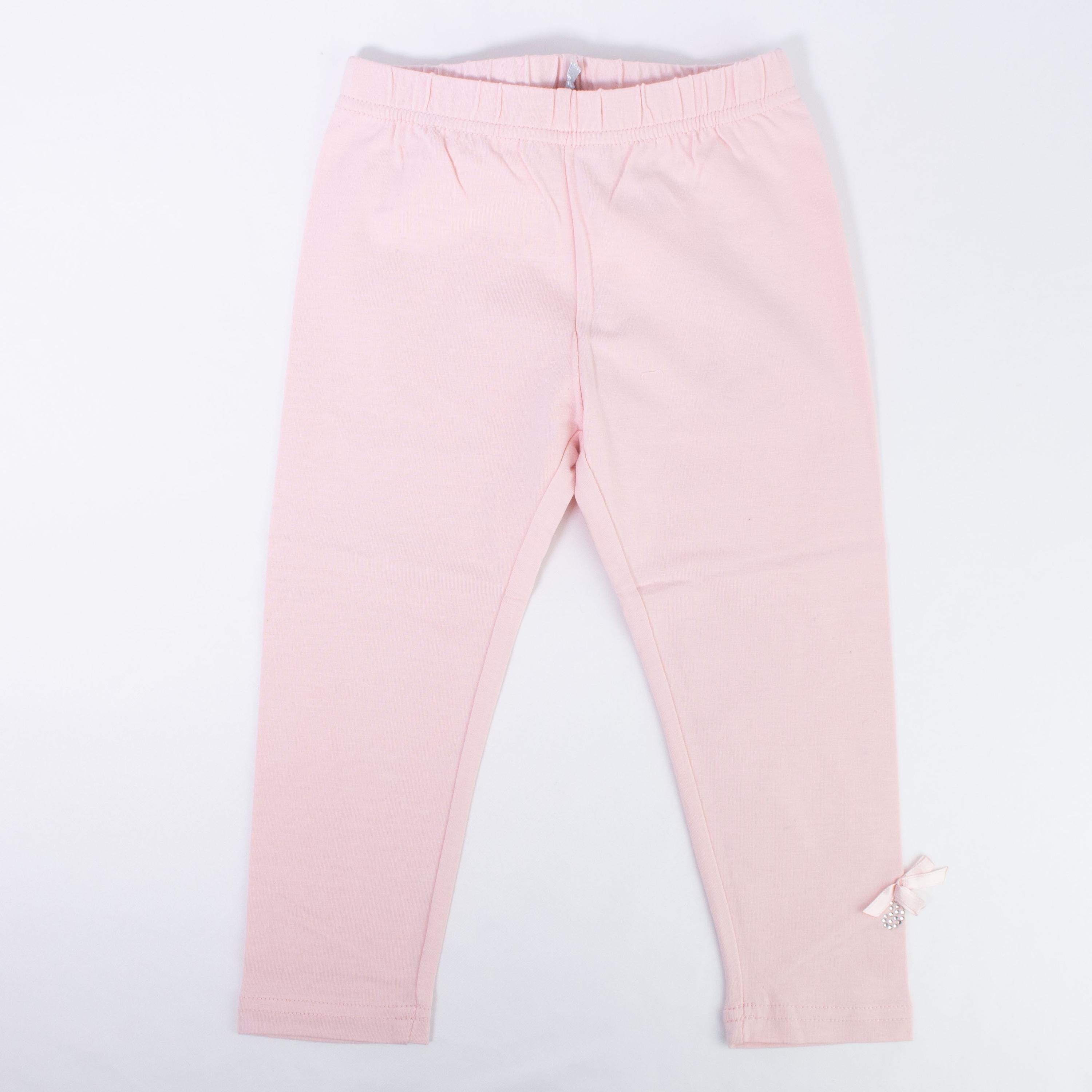 Leggins Cotone Rosa Neonata Fun&Fun FUNNPT562 - FUN&FUN - LuxuryKids