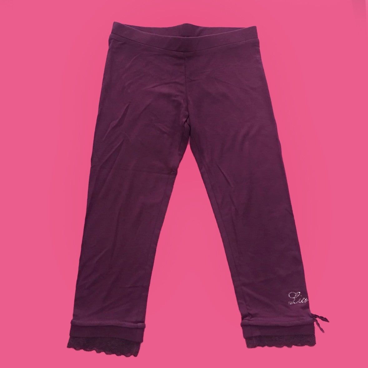 Leggins Viola in Jersey Bambina Liu Jo K63032 - LIU JO - LuxuryKids