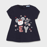 Maglietta Manica Corta In Cotone Ecofriends Bianca Neonata MAYORAL 1088 - MAYORAL - LuxuryKids