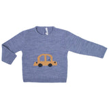 Maglioncino Caldo Cotone Grigio Bambino PALOMA DE LA O ZI8ST19 - PALOMA DE LA O - LuxuryKids