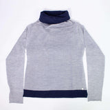 Maglioncino Lungo In Misto Lana Grigio Bambina Fracomina FM12FWG194 - FRACOMINA - LuxuryKids