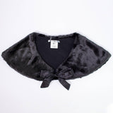 Mantella In Ecopelliccia E Pile Nera Bambina TAKE TWO CP0210 - TAKE TWO - LuxuryKids