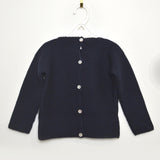 Morbido Maglioncino Elegante Blu Per Bambino Paloma de la O ZI8STP - PALOMA DE LA O - LuxuryKids