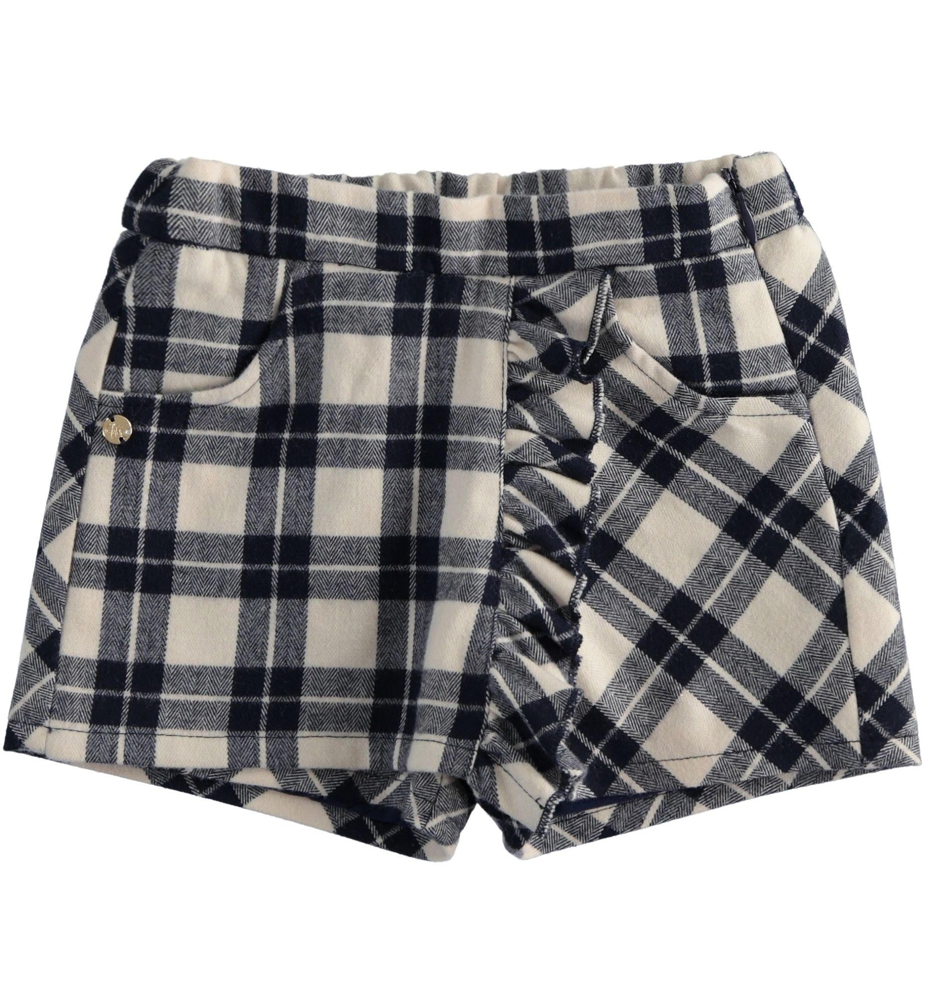 Pantagonna Invernale Fantasia A Quadri Neonata MINIBANDA 1758 - MINIBANDA - LuxuryKids