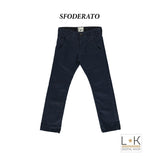 Pantalone 5 Tasche Bambino Blu Sarabanda H350 - SARABANDA - LuxuryKids