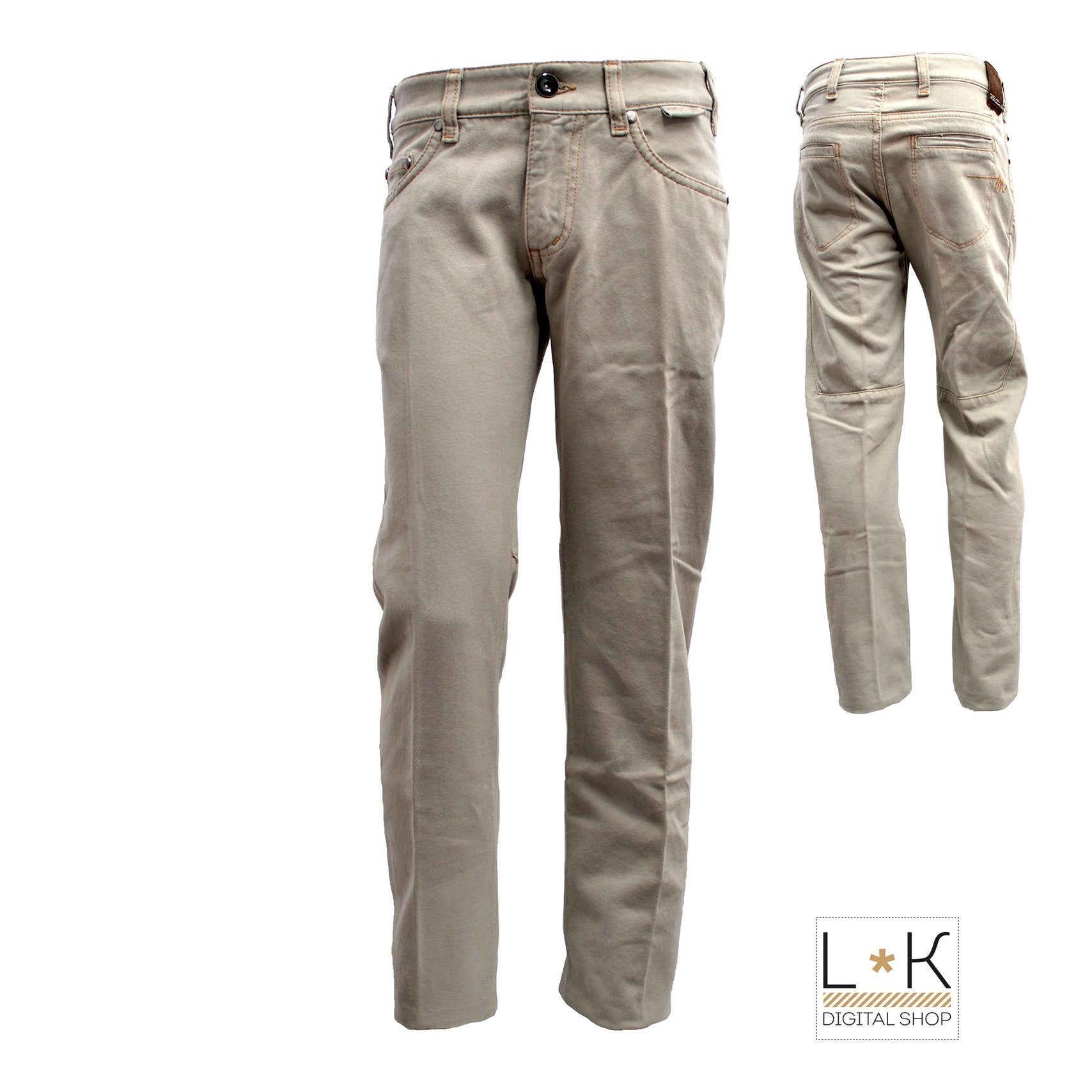 Pantalone Beige in Tinta Unita Bambino Betwoin OXFORD - BETWOIN - LuxuryKids