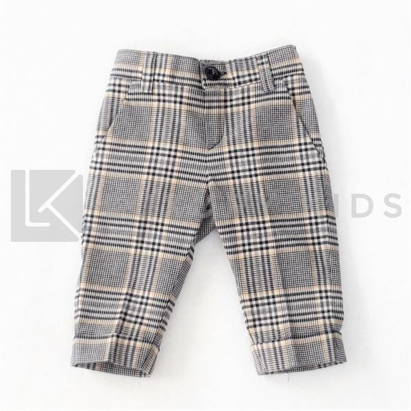 Pantalone In Panno Fantasia Bambino Manuell&Frank MF1093B - MANUELL&FRANK - LuxuryKids