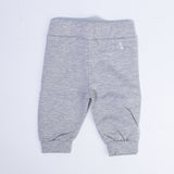 Pantalone Tuta Con Polsini Grigio in Tinta Unita Neonata One Love 338F00 - ONE LOVE - LuxuryKids