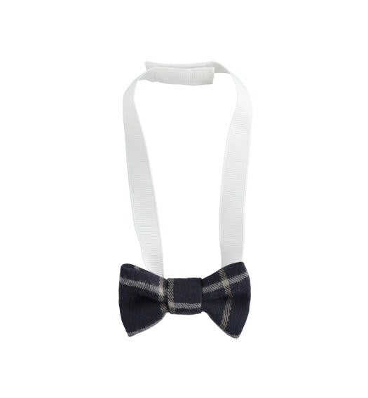 Papillon Elegante Blu a Quadretti per Neonato Minibanda 1329 - SARABANDA - LuxuryKids