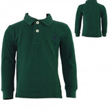 Polo in Caldo Cotone Verde Neonato Polo Assn 26421V - POLO ASSN - LuxuryKids